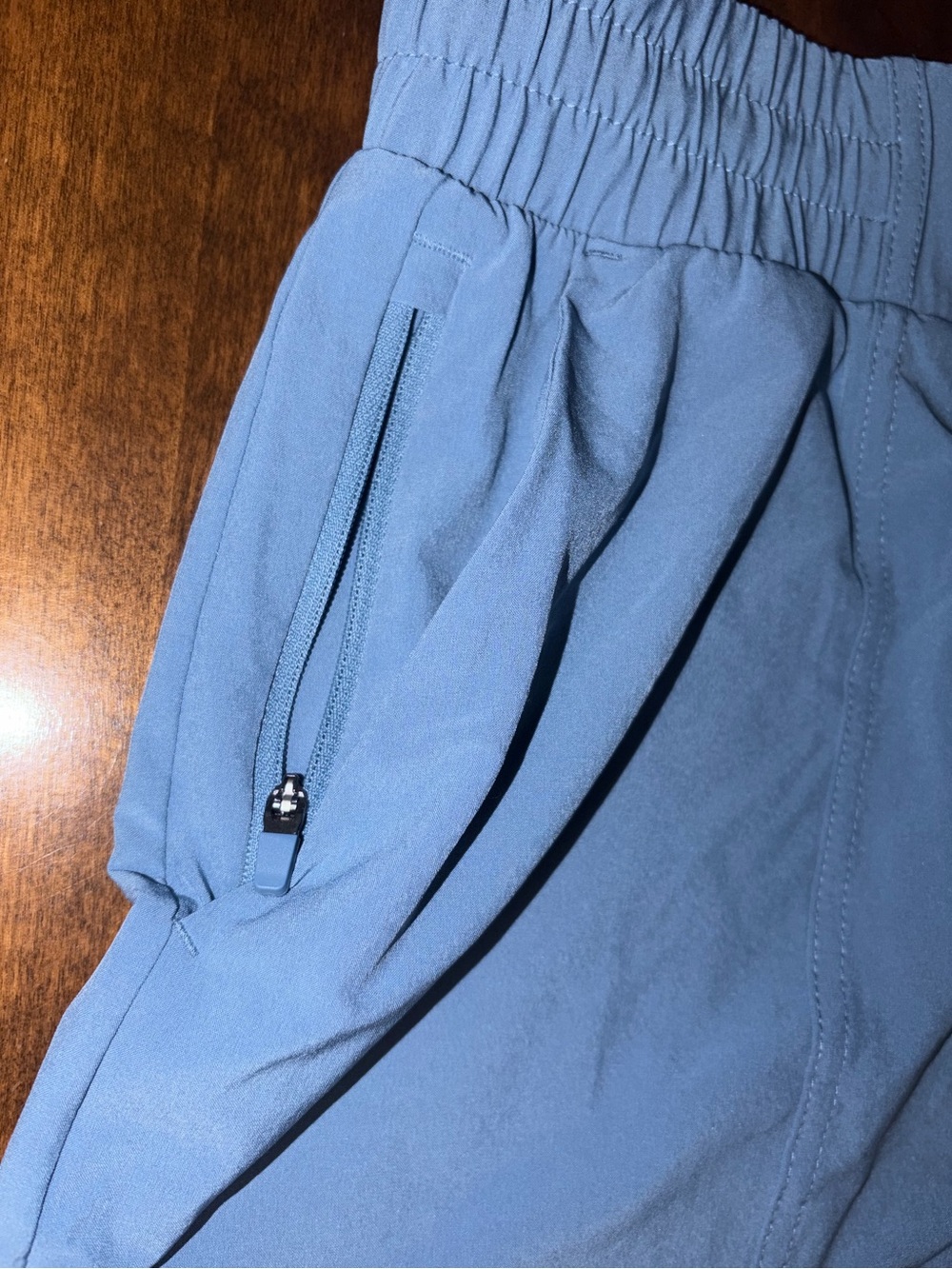 Steel Blue Women's Athletic Lightweight Shorts with Drawstring UFP 50+ NWT XL - Picture 2 of 5